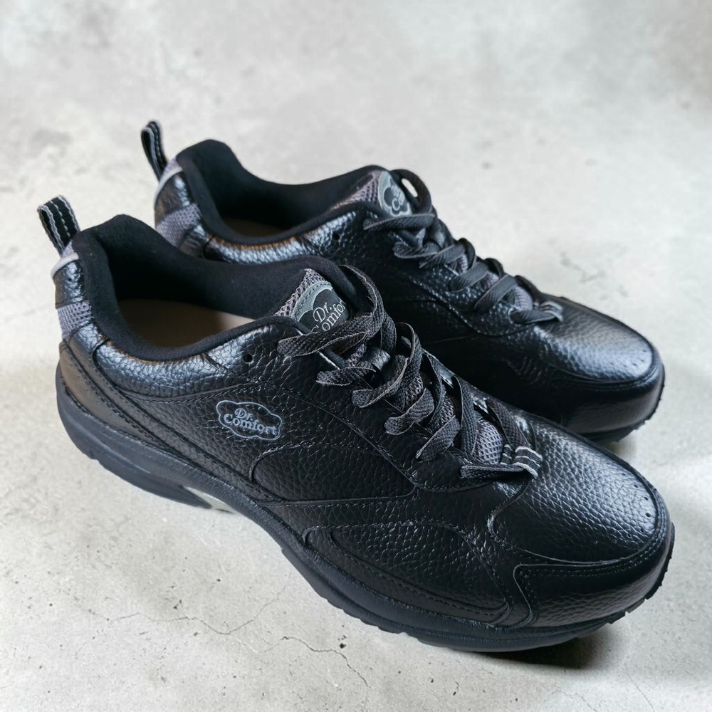 Dr. Comfort Winner Plus 7210 Mens 11 Wide Leather Shoes New Arch Support Insoles